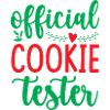 Official cookie tester - humour noël