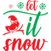 Let it snow - humour noël