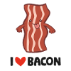 I Love Bacon Love Bacon