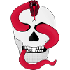 Red Serpent and the Skull