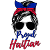 Proud Haitian woman