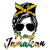 Proud Jamaican woman