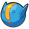 Astro ball - blue robot