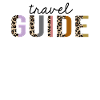Travel Guide Leopard Print Funny
