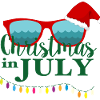 christmas in july,July