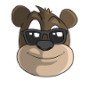 Funny Bearhead Animal