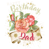 Father-Dad-Daddy Birthday Happy Birthday-Dad