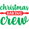 Christmas baking crew - humour noël