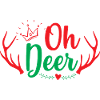 Oh deer - Christmas humor