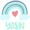Yasin Name Rainbow Baby