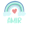 Amir Nom Rainbow Baby