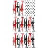 Trumpet Player American Flag