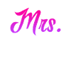 Mrs Mr Deco Wedding