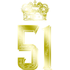 51 Number crown