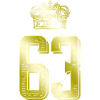 63 Number crown