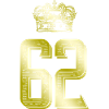 62 Number crown