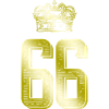 66 Number crown