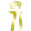 71 Zahl Krone