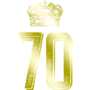 70 Number crown