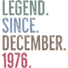 Legend Since December 1976