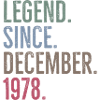 Legend Since December 1978