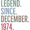 Legend Since December 1974