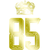 85 Number crown