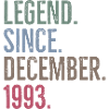 Legend Since December 1993
