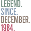 Legend Since December 1984