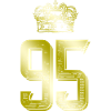 95 Number crown