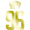 96 Number crown