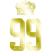 99 Number crown