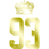 93 Number crown