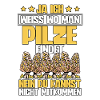 Pilzsammler Pilz Sucher
