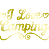 I love camping