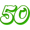 50 years of birthday Congratulations