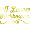 I love kick boxing