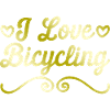 I love cycling
