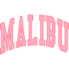 malibu preppy pink new