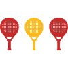 PADEL RED YELLOW RED
