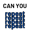 can you repeat