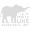 J’aime beaucoup les éléphants