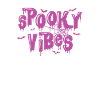 Spooky Vibes Halloween Custom Ghost