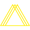 Yellow Triangle Sacred Geometry Mountains