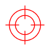 Target Bullseye Shooting Range