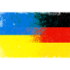 Ukraine Germany Flag