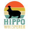 Funny Hippo Whisperer