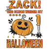 KÜRBIS ZACK HALLOWEEN