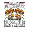 Pilzsammler Pilz Sucher
