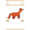 Warnung Fuchs Geschenk Polarfuchs Rotfucks